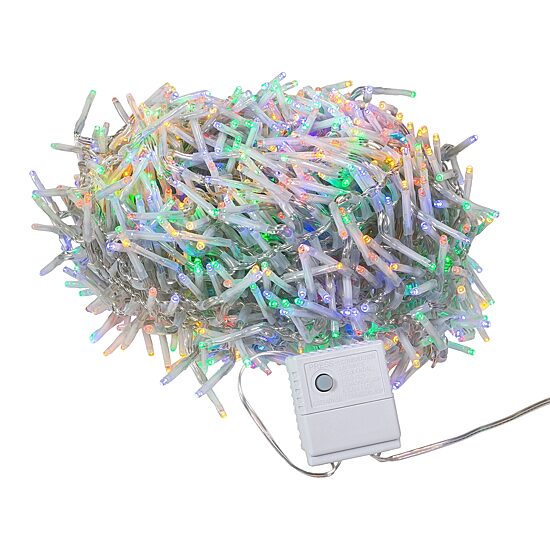 Kurt Adler 1000 Light 32.8-Foot Multi Led Cluster String Lights