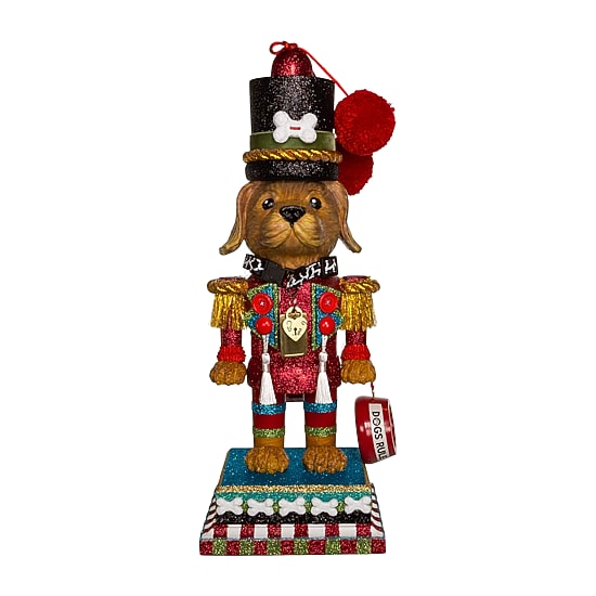 Kurt Adler 15in Hollywood Dogs Rule Christmas Nutcracker