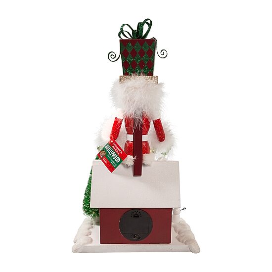 Kurt Adler 18in Deck The Halls Musical Christmas Nutcracker