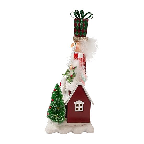 Kurt Adler 18in Deck The Halls Musical Christmas Nutcracker