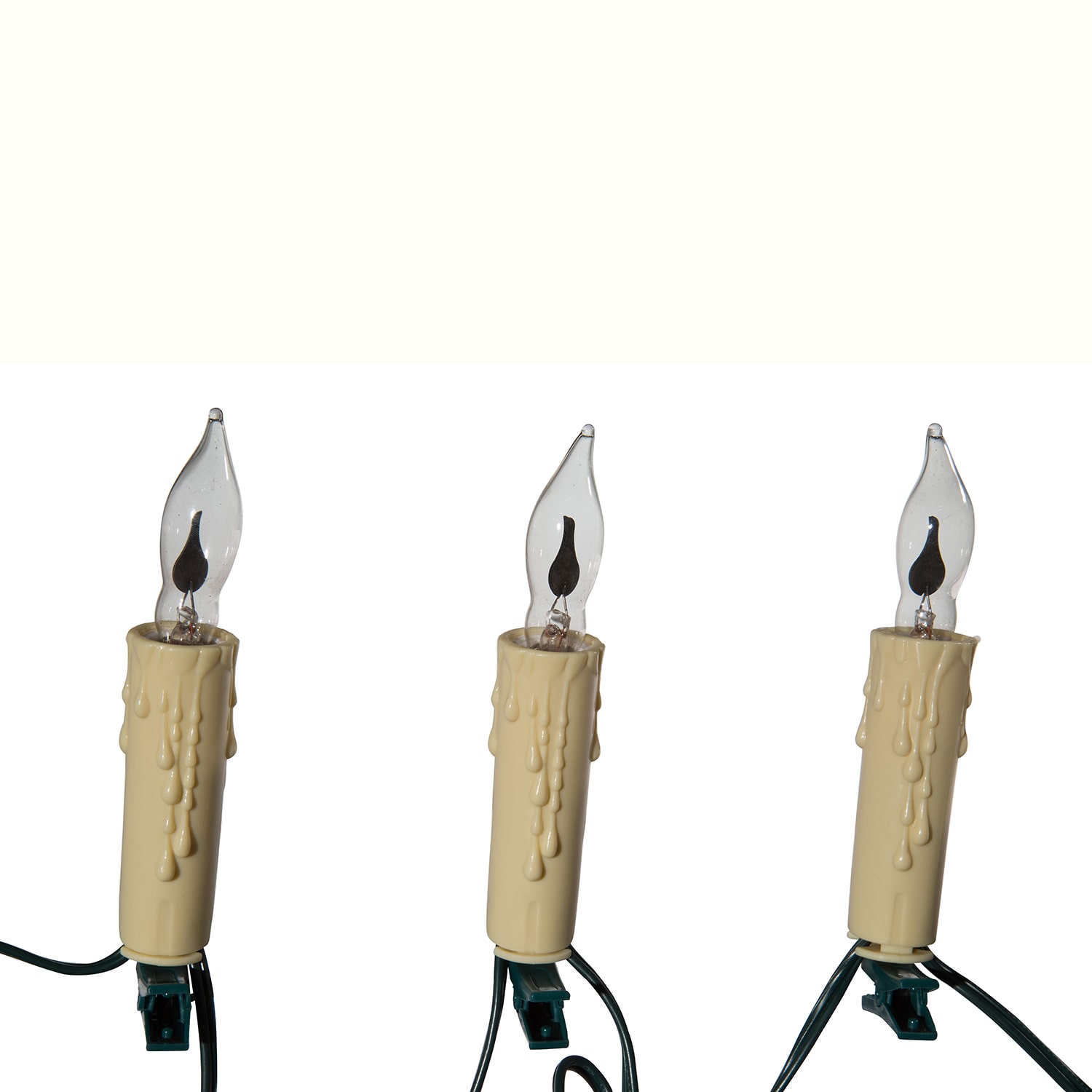 Kurt Adler Ul 7-Light Flicker Flame Candle String Lights