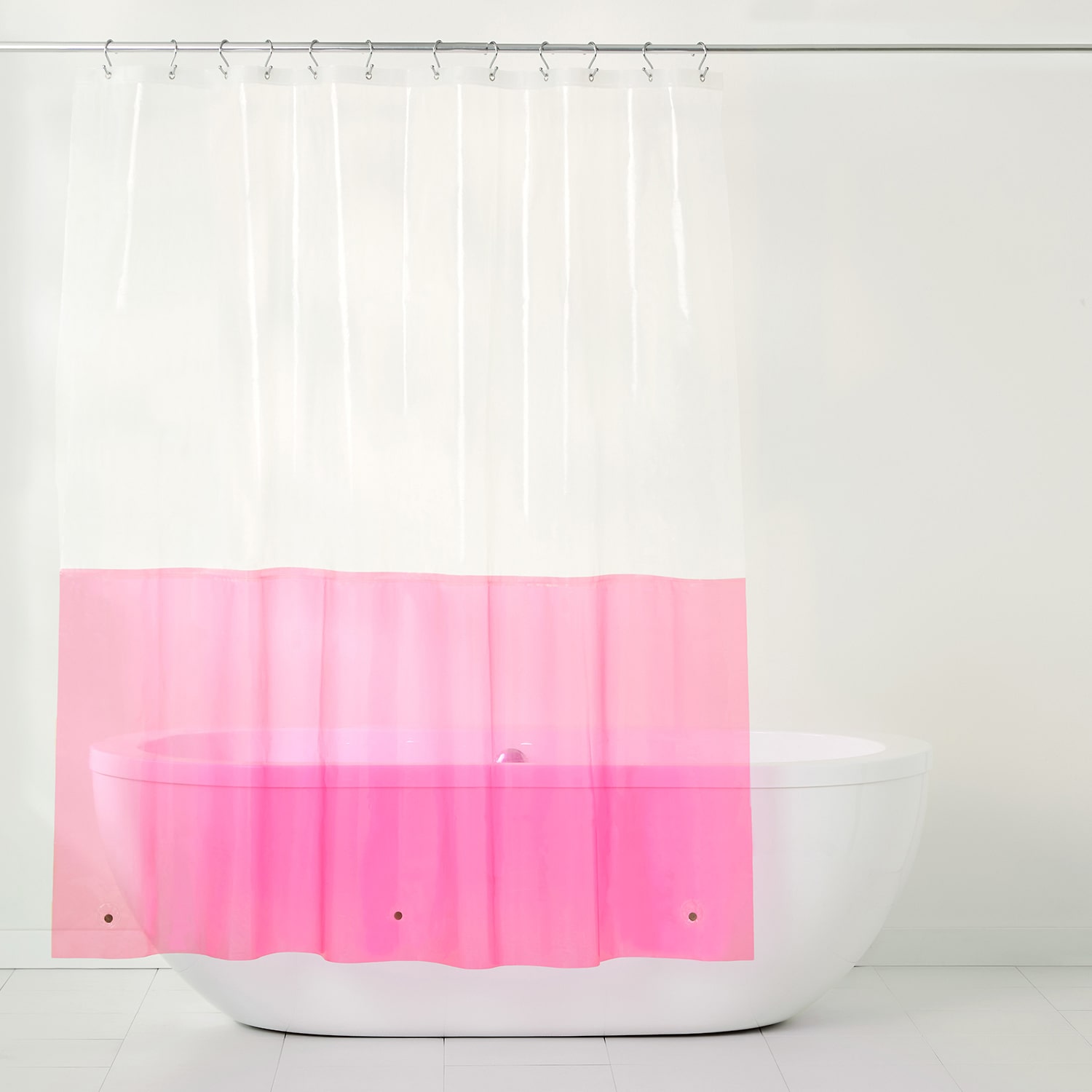 Town And Country Ciara Pink Shower Curtain