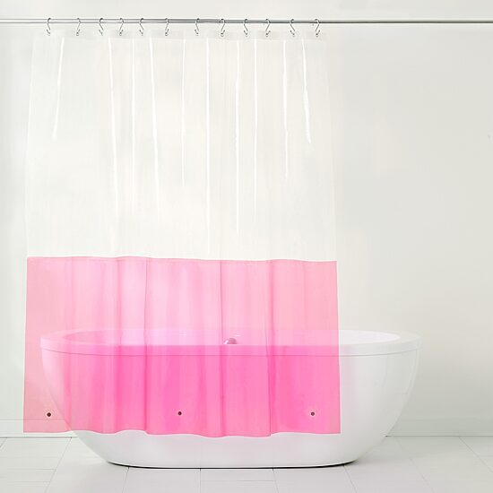 Town And Country Ciara Pink Shower Curtain