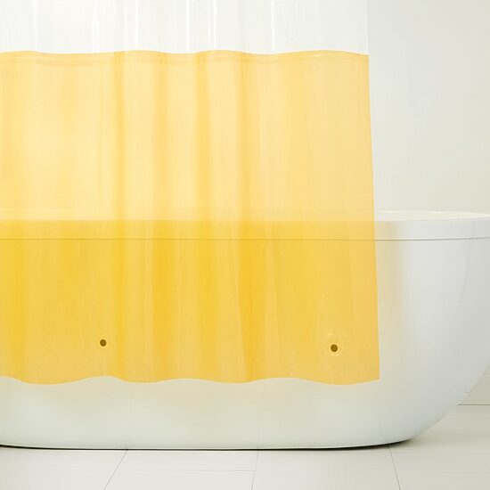 Town And Country Ciara Yellow Shower Curtain