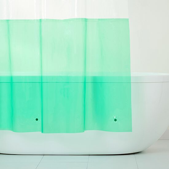 Town And Country Ciara Green Shower Curtain