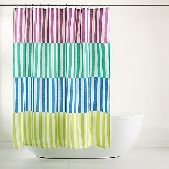 Town And Country Adeline Green Shower Curtain