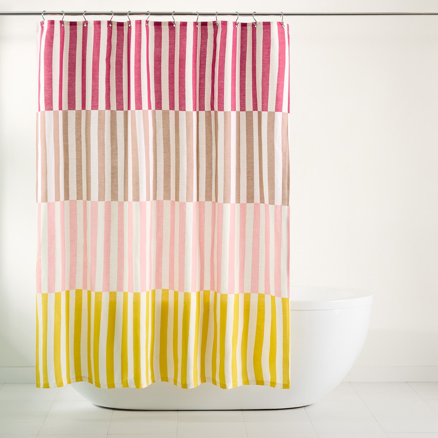 Town And Country Adeline Pink Shower Curtain