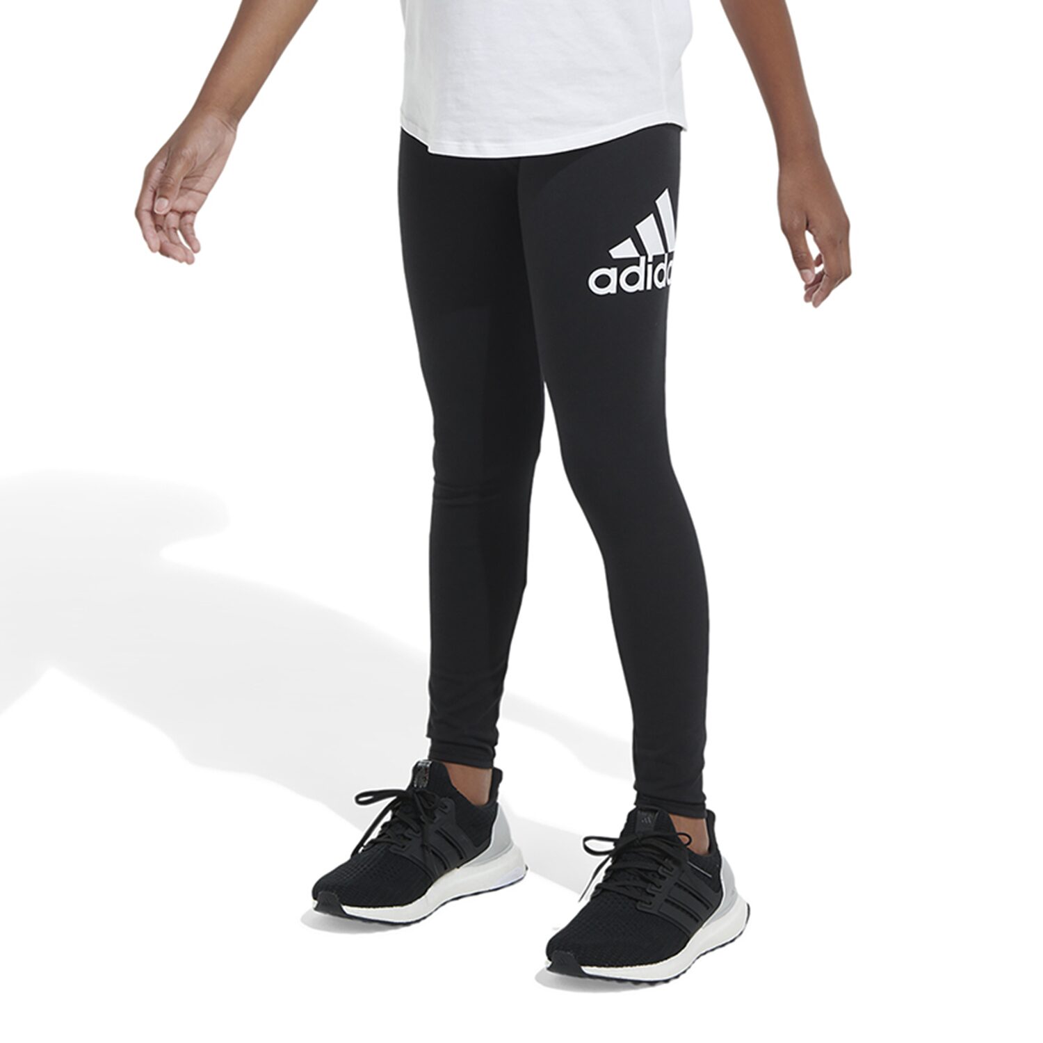 adidas Big Kid Girls Mid Rise Active Full Length Leggings