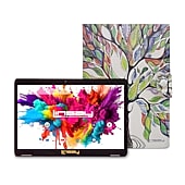 LINSAY® 10.1 Octa Core 128Gb Android 15 Tablet Tree Case