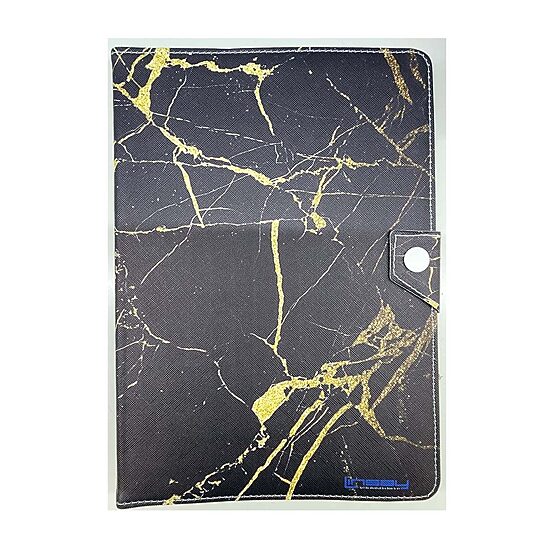 LINSAY® 10.1 Octa Core 128Gb Android 15 Tablet Bla Gold Case