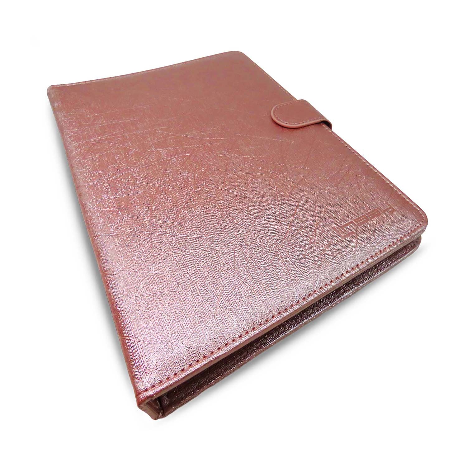 LINSAY® 10.1 Octa Core 128Gb Android 15 Tablet Pink Keyboard
