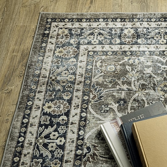 Covington Home Savannah Vintage Border Indoor Rectangular Area Rug