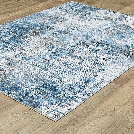 Covington Home Savannah Glacier Indoor Rectangular Area Rug