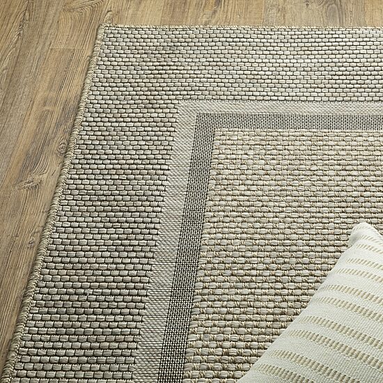 Covington Home Trinidad Casual Border 22"X90" Indoor Outdoor Rectangular Runner