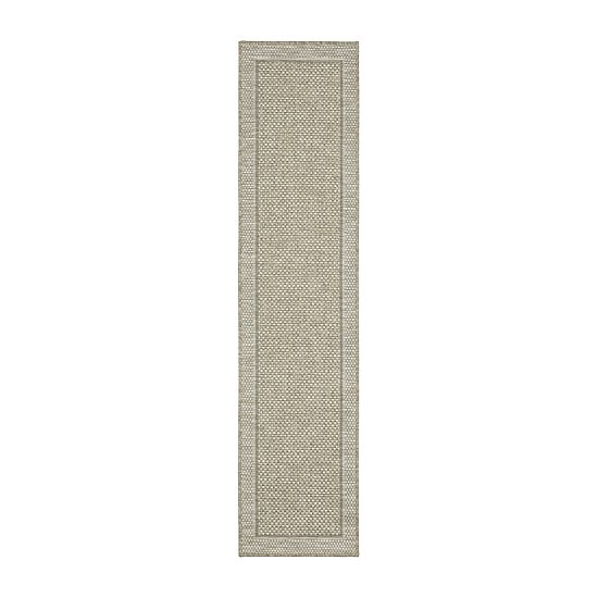 Covington Home Trinidad Casual Border 22"X90" Indoor Outdoor Rectangular Runner