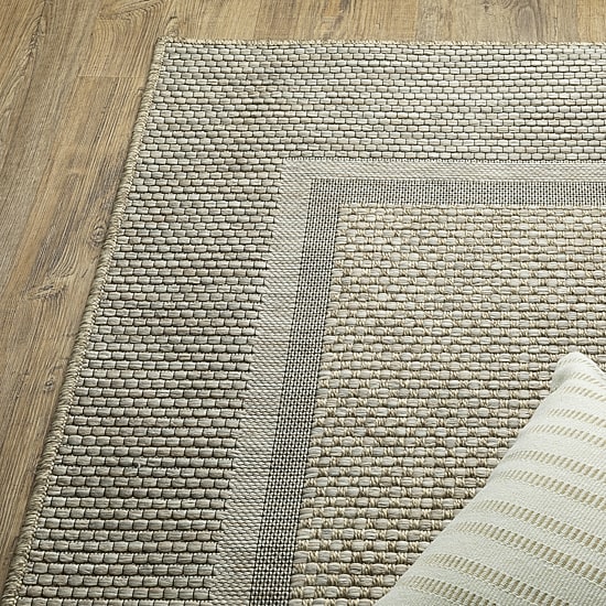 Covington Home Trinidad Casual Border Indoor Outdoor Rectangular Area Rug