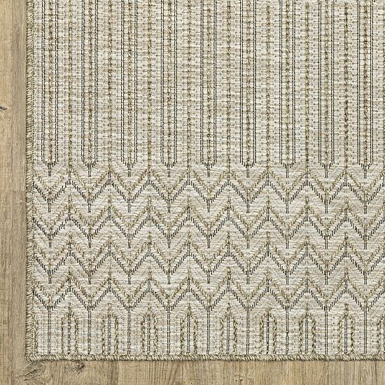 Covington Home Trinidad Woven Textured 22"X90" Indoor Outdoor Rectangular Runner