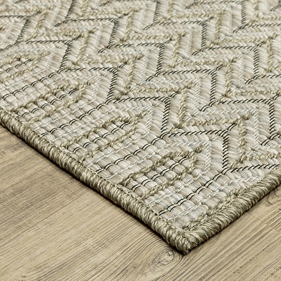 Covington Home Trinidad Woven Textures Indoor Outdoor Rectangular Area Rug