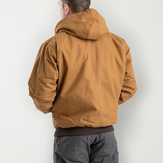 Berne Heritage Mens Hooded Heavyweight Work Jacket