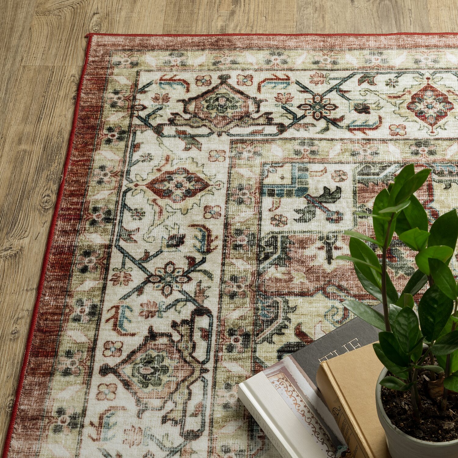 Covington Home Savannah Medallion Indoor Rectangular Accent Rug