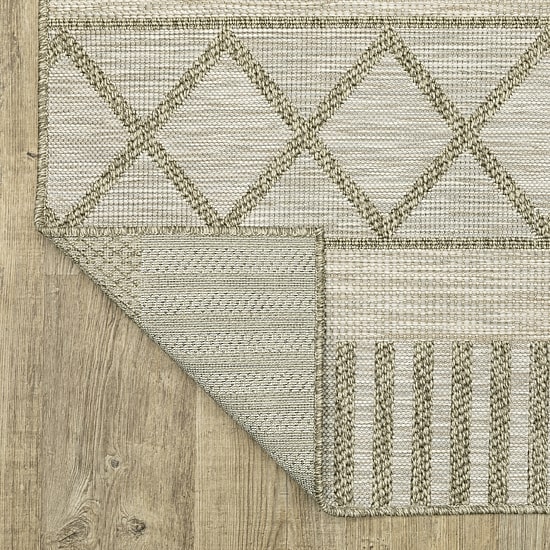 Covington Home Trinidad Geometric Stripes 36"X60" Indoor Outdoor Rectangular Accent Rug