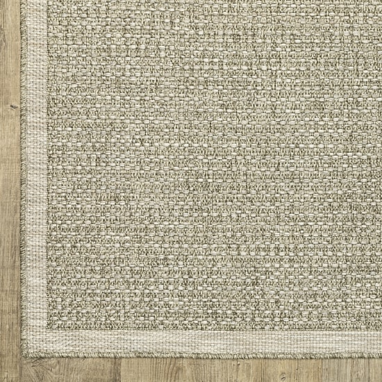 Covington Home Trinidad Textured Solid Indoor Outdoor Rectangular Area Rug