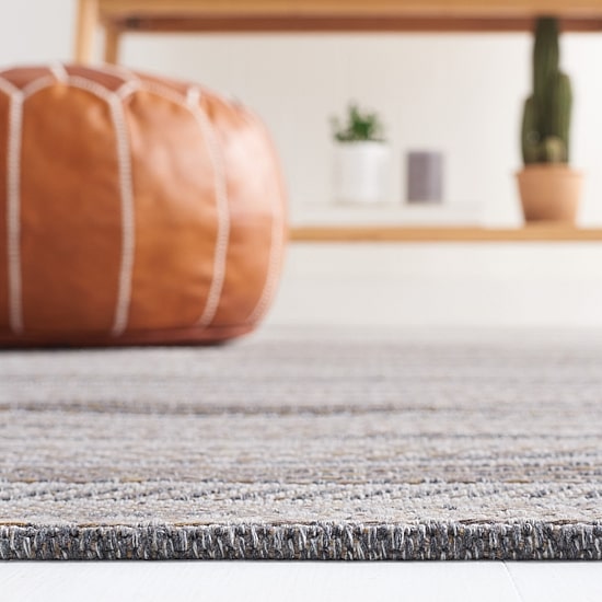 Martha Stewart Joan Stripe Water Resistant Indoor Rectangular Area Rug