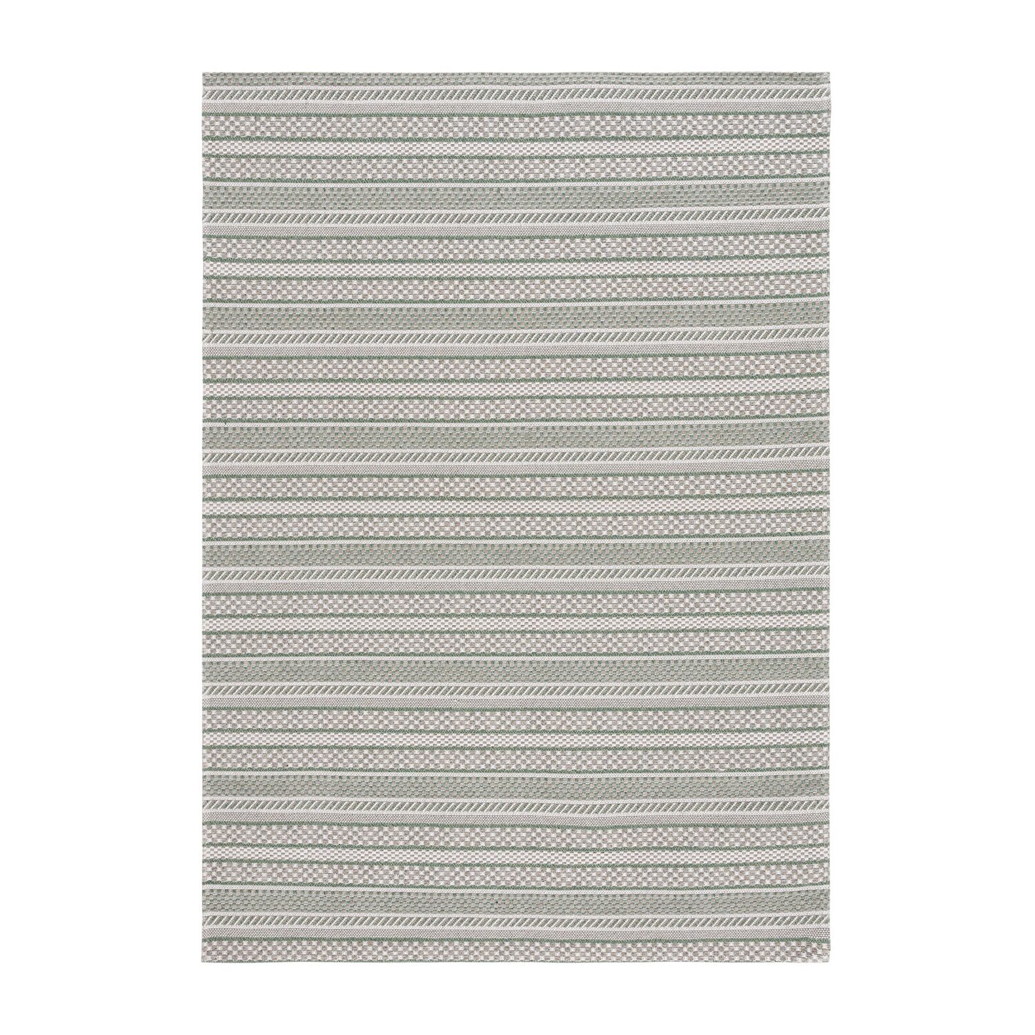 Martha Stewart Joan Stripe Water Resistant Indoor Rectangular Area Rug