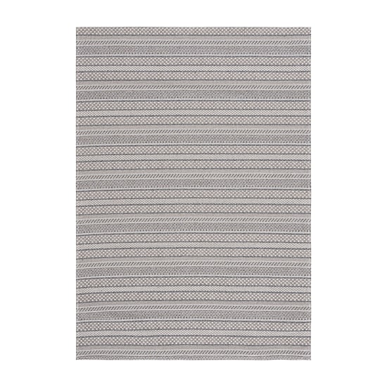 Martha Stewart Joan Stripe Water Resistant Indoor Rectangular Area Rug