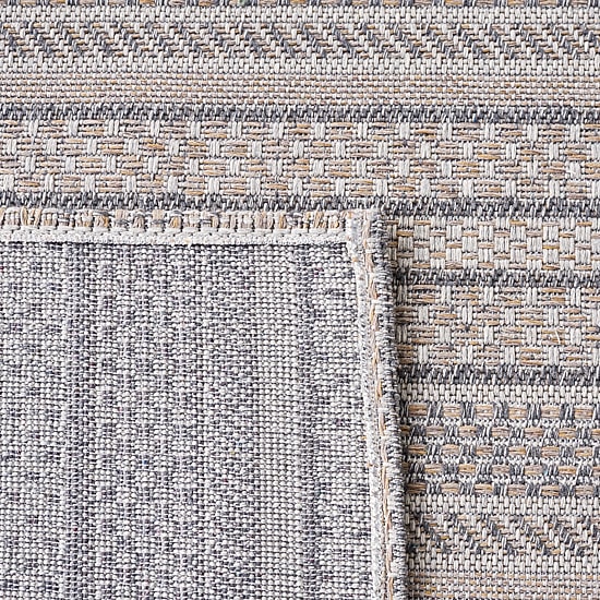 Martha Stewart Joan Stripe Water Resistant Indoor Rectangular Area Rug