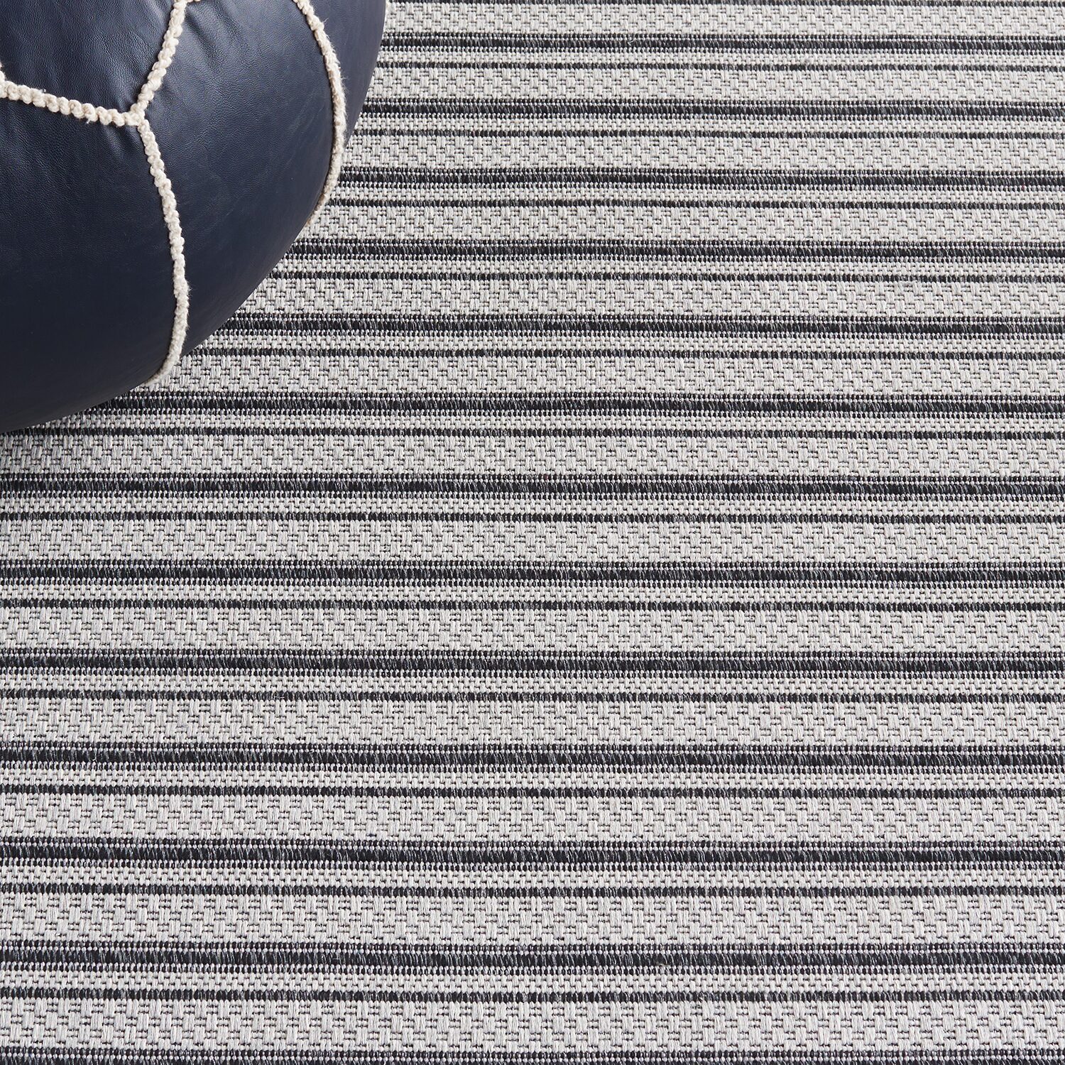 Martha Stewart Juno Stripe Water Resistant Indoor Rectangular Area Rug