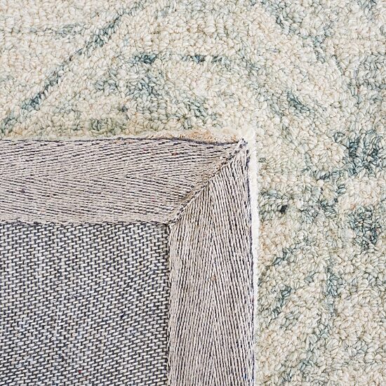 Martha Stewart Deena Floral Hand Tufted 7' X 7' Indoor Round Area Rug