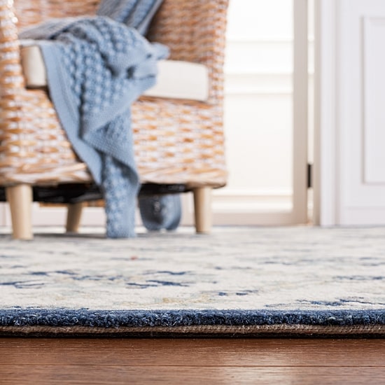 Martha Stewart Ivy Floral Hand Tufted Indoor Rectangle Area Rug