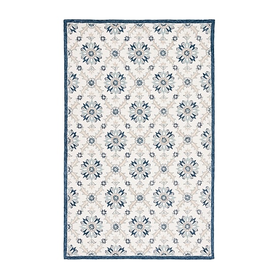 Martha Stewart Ivy Floral Hand Tufted Indoor Rectangle Area Rug