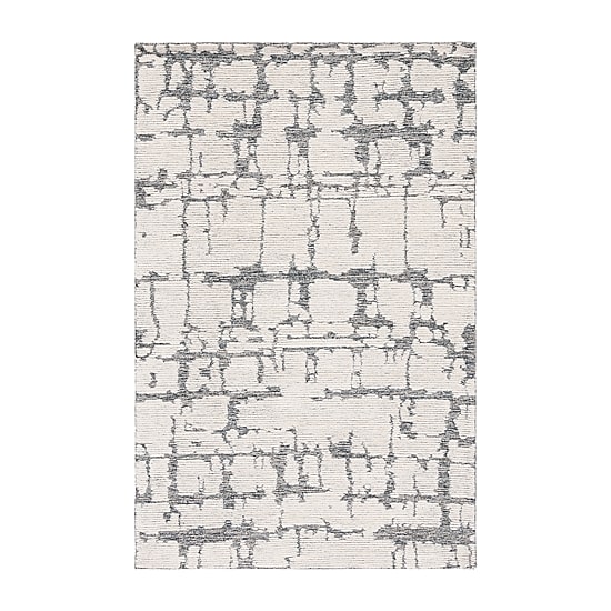Martha Stewart Lana Abstract Hand Tufted Indoor Rectangle Area Rug