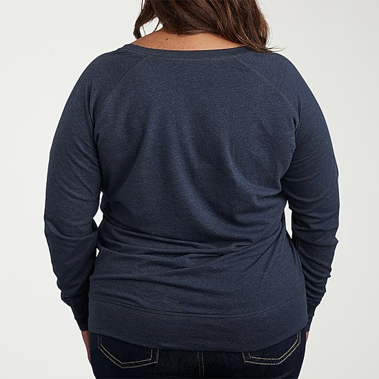 Nurse Womens Plus Crew Neck Long Sleeve T-Shirt