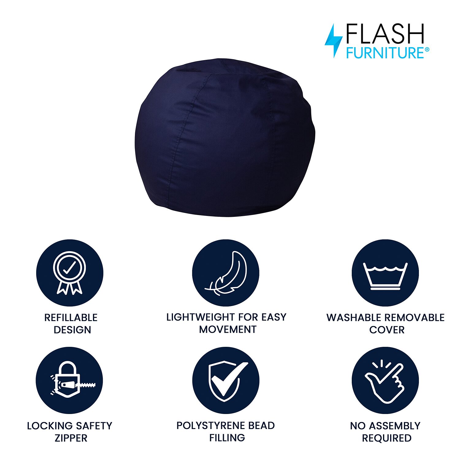 Dillion Small Bean Bag Chair