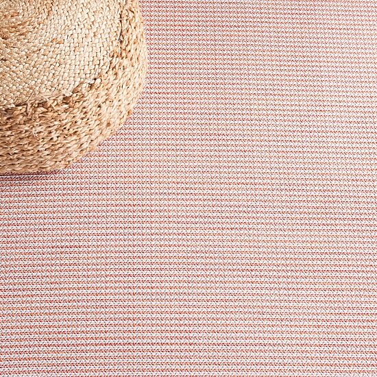 Martha Stewart Adira Geometric Water Resistant 6'5"X6'5" Indoor Square Area Rug"