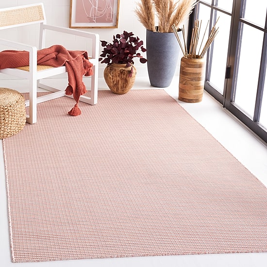 Martha Stewart Adira Geometric Water Resistant 6'5"X6'5" Indoor Square Area Rug"