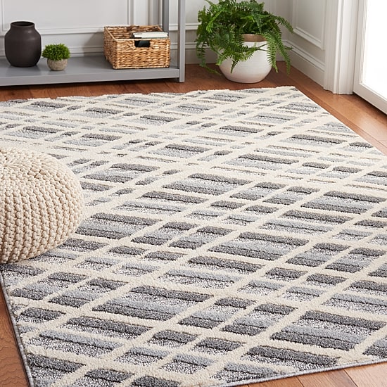 Martha Stewart Mara Geometric Indoor Rectangular Area Rug
