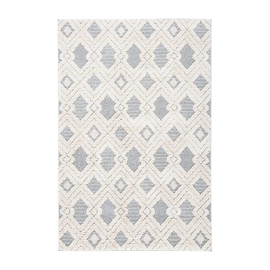 Martha Stewart Mia Geometric 4'X6' Indoor Rectangular Area Rug
