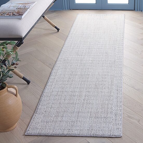 Martha Stewart Britt Stripe 26" X 96" Indoor Rectangular Runner"