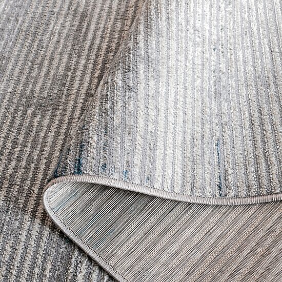 Martha Stewart Mila Stripe Washable 26" X 108" Indoor Rectangular Runner"