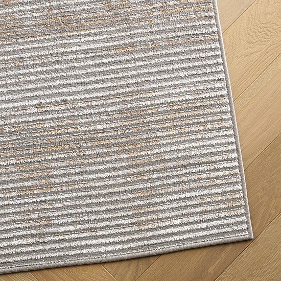 Martha Stewart Mila Stripe Indoor Rectangular Area Rug