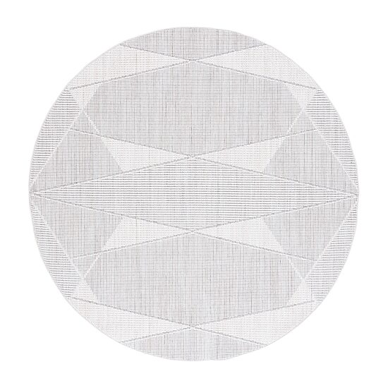 Martha Stewart Tony Geometric 6'7" X 6'7" Indoor Round Area Rug"