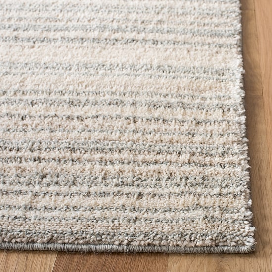 Martha Stewart Vaness Stripe Washable 4' X 6' Indoor Rectangular Area Rug