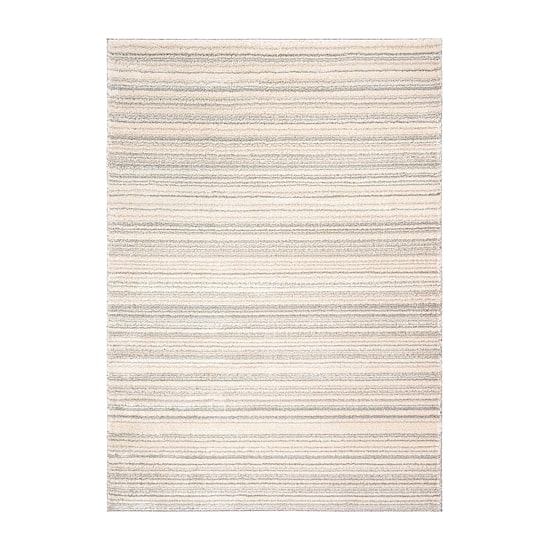 Martha Stewart Vaness Stripe Washable 4' X 6' Indoor Rectangular Area Rug