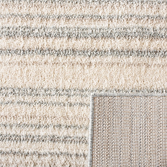 Martha Stewart Vaness Stripe Washable 4' X 6' Indoor Rectangular Area Rug