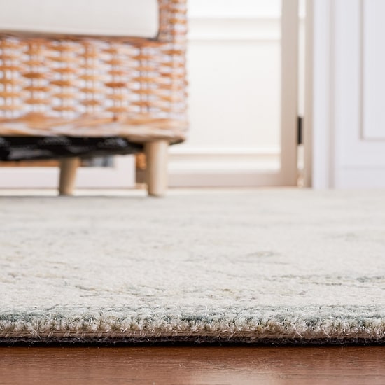 Martha Stewart Leia Floral Hand Tufted Indoor Rectangle Area Rug