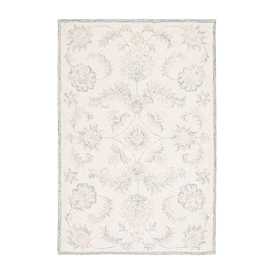 Martha Stewart Leia Floral Hand Tufted Indoor Rectangle Area Rug